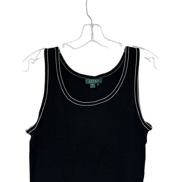 Lauren Ralph Lauren Sweater Womens Large Ribbed Lagenlook Capsule Classic - Picture 5 of 5